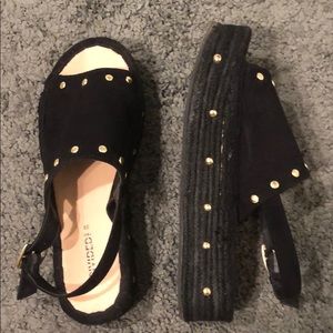 H&M platform studded sandals